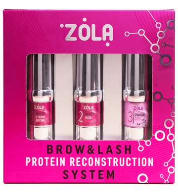 ZOLA Laminating Set NEW Brow&Lash Protein Reconstruction System