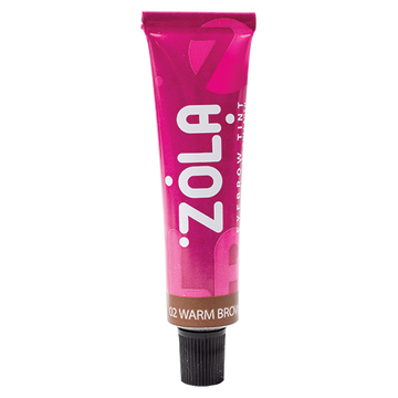 ZOLA Eyebrow Tint With Collagen -02-warm-brown-15ml