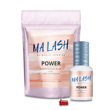 MA LASH POWER Glue for Eyelash Extensions – Fast Drying, Long Retention, Professional Use