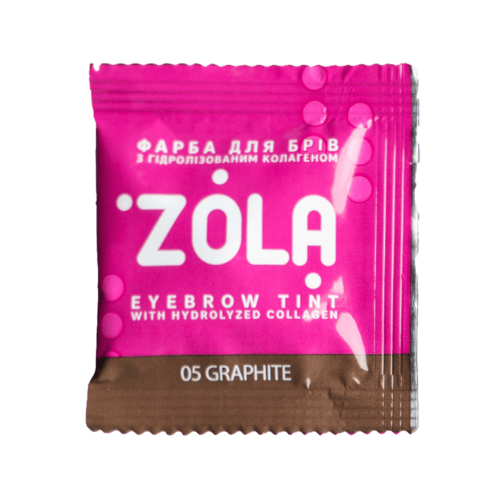 ZOLA Eyebrow Tint With Collagen 05 Graphite 5ml.