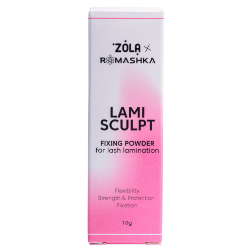 ZOLA X ROMASHKA FIXING POWDER FOR LASH LAMINATION LAMISCULPT 10 G