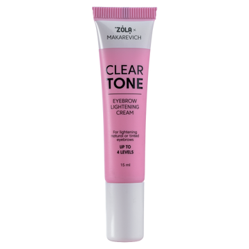 ZOLA X MAKAREVICH EYEBROWN LIGHTENING CREAM CLEAR TONE