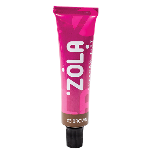 ZOLA Eyebrow Tint With Collagen 03-brown-15ml