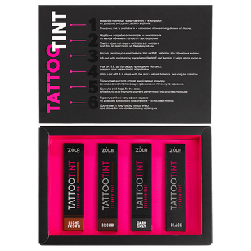 ZOLA TATTOO TINT Set