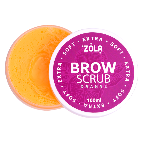 ZOLA Eyebrow scrub Extra Soft Orange 100ml