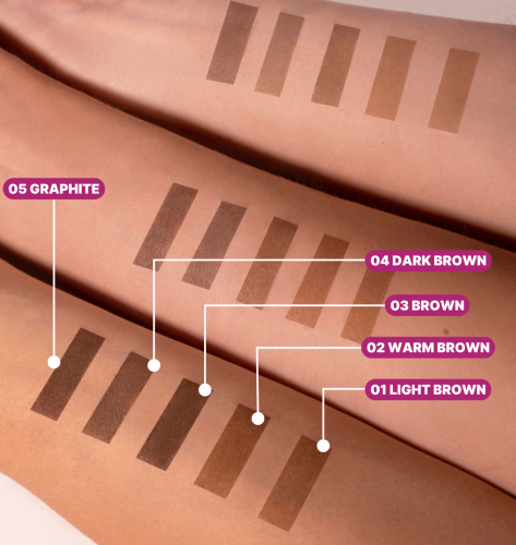 ZOLA Eyebrow Tint With Collagen 05 Graphite 5ml.